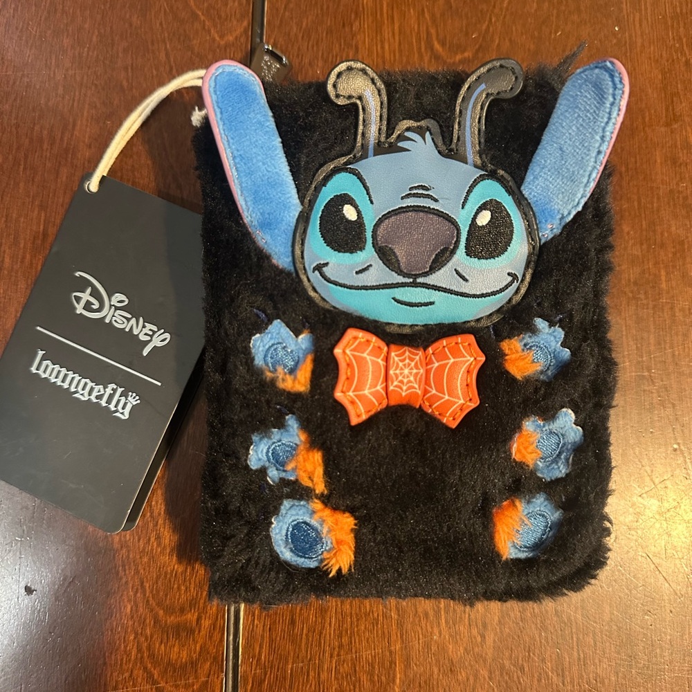 Loungefly Disney Lilo & Stitch Spider Costume Stitch Small Zip Wallet NEW
